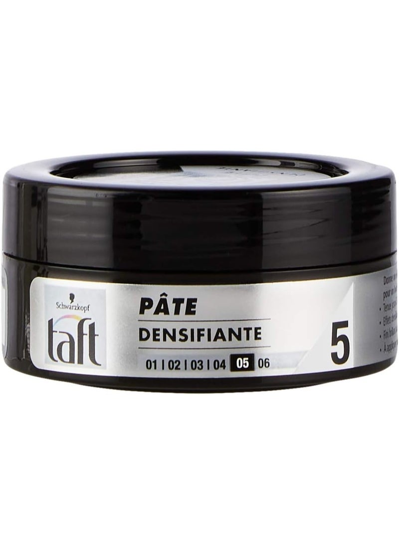 taft Hair Thickening Paste - Strong Hold - Long Lasting - 24-Hour Hold - Hair Styling - 75 ml Pot - Image 1